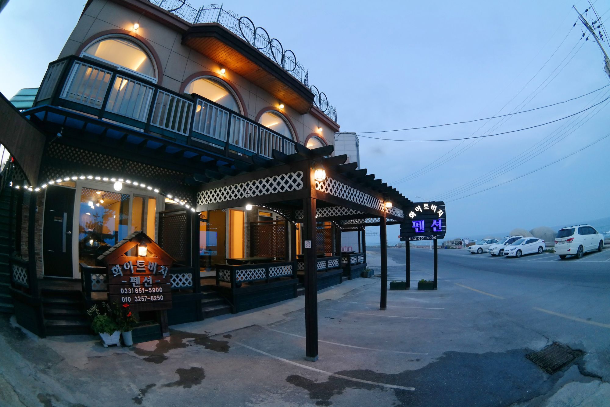 Gangneung White Beach Pension Exterior foto